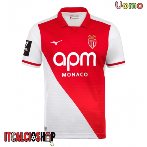 AS Monaco Folarin Balogun #9 Prima Maglia 2026-27 Manica Corta